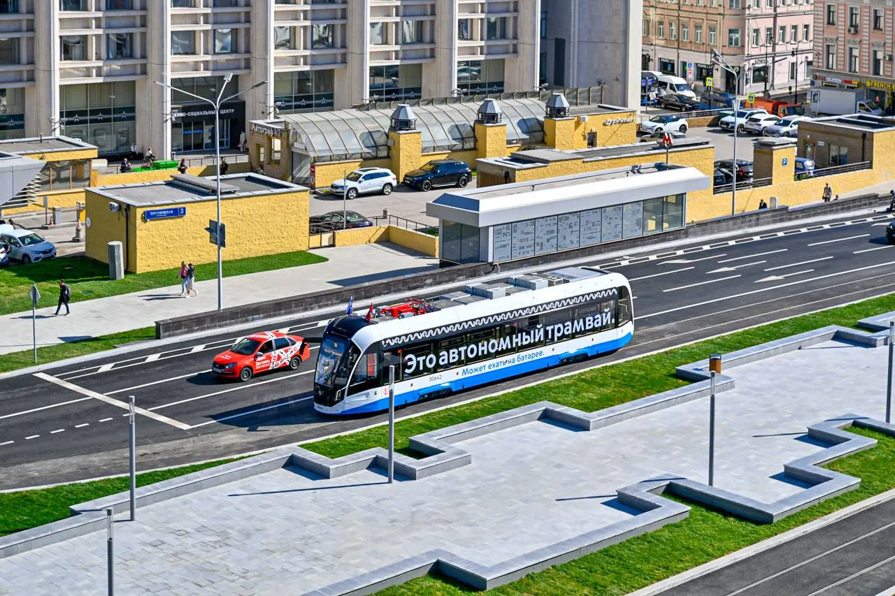 Moscow Launches the Tram of the Future