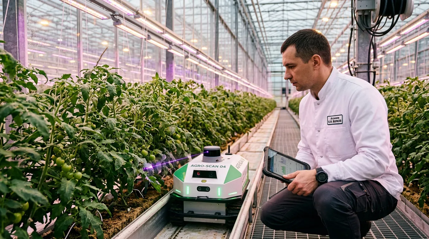 Photo - Robot Helps Detect Crop Diseases Early