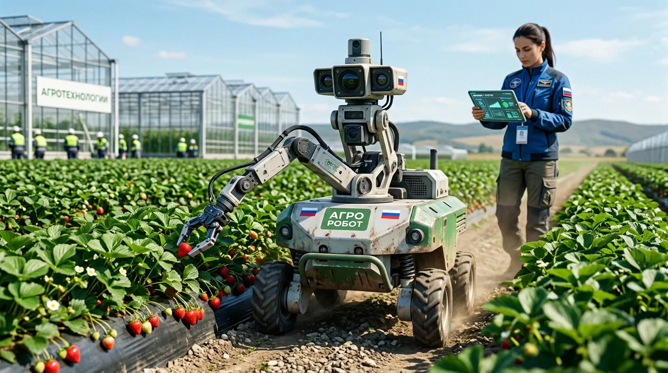 Photo - Robot Helps Detect Crop Diseases Early