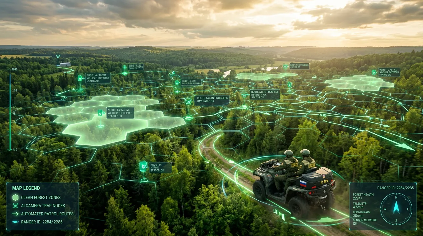 Photo - Artificial Intelligence Is Helping Protect Leningrad Region's Forests From Illegal Dumping