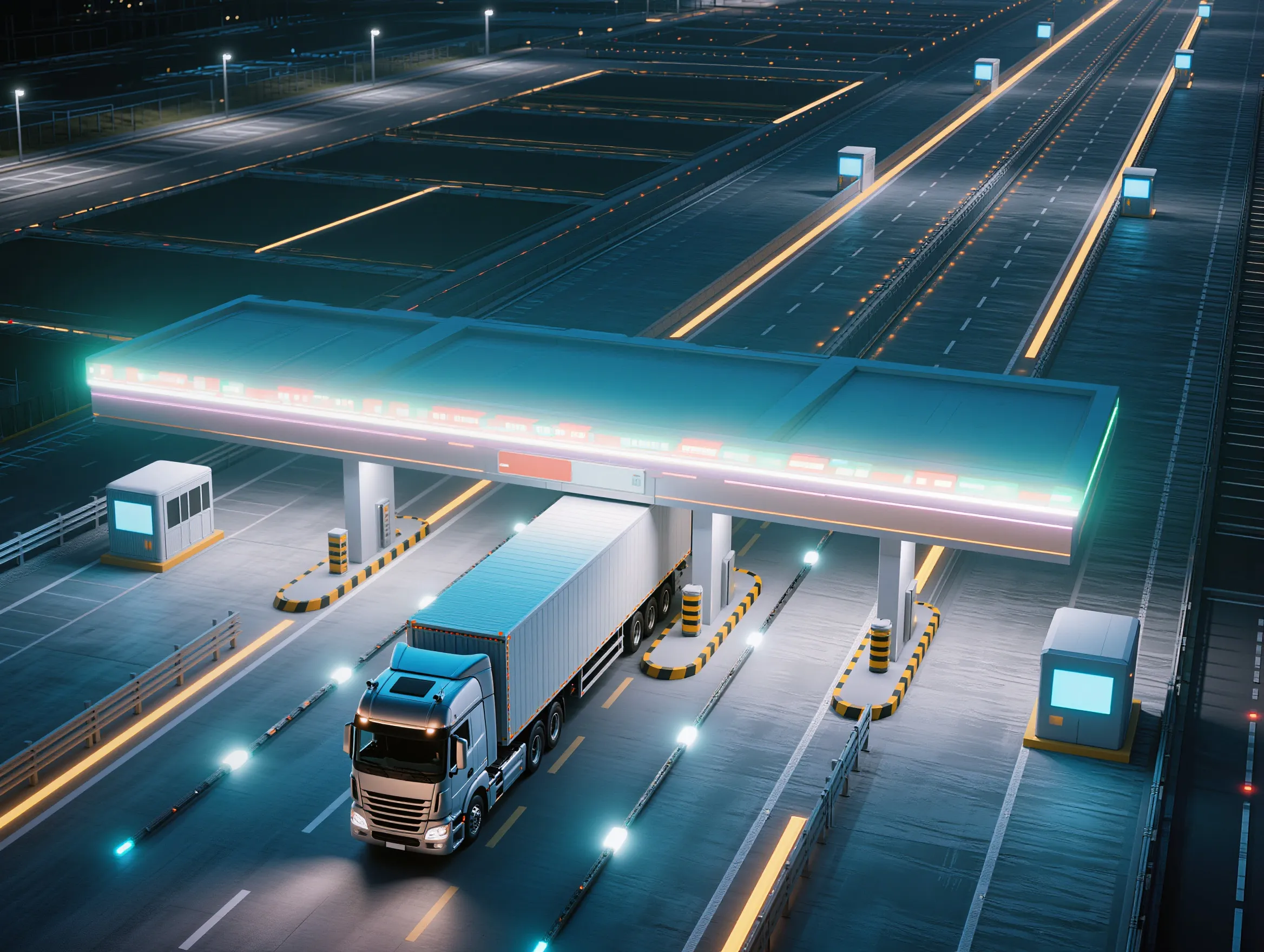 Photo - AI Targets Overloaded Trucks Evading Weigh Stations