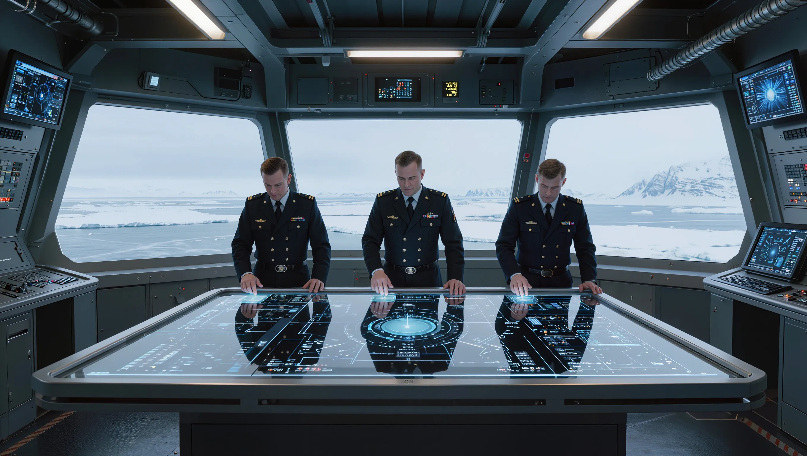 Photo - Digital Helm for the Arctic: Okean System Certified for Nuclear Icebreakers