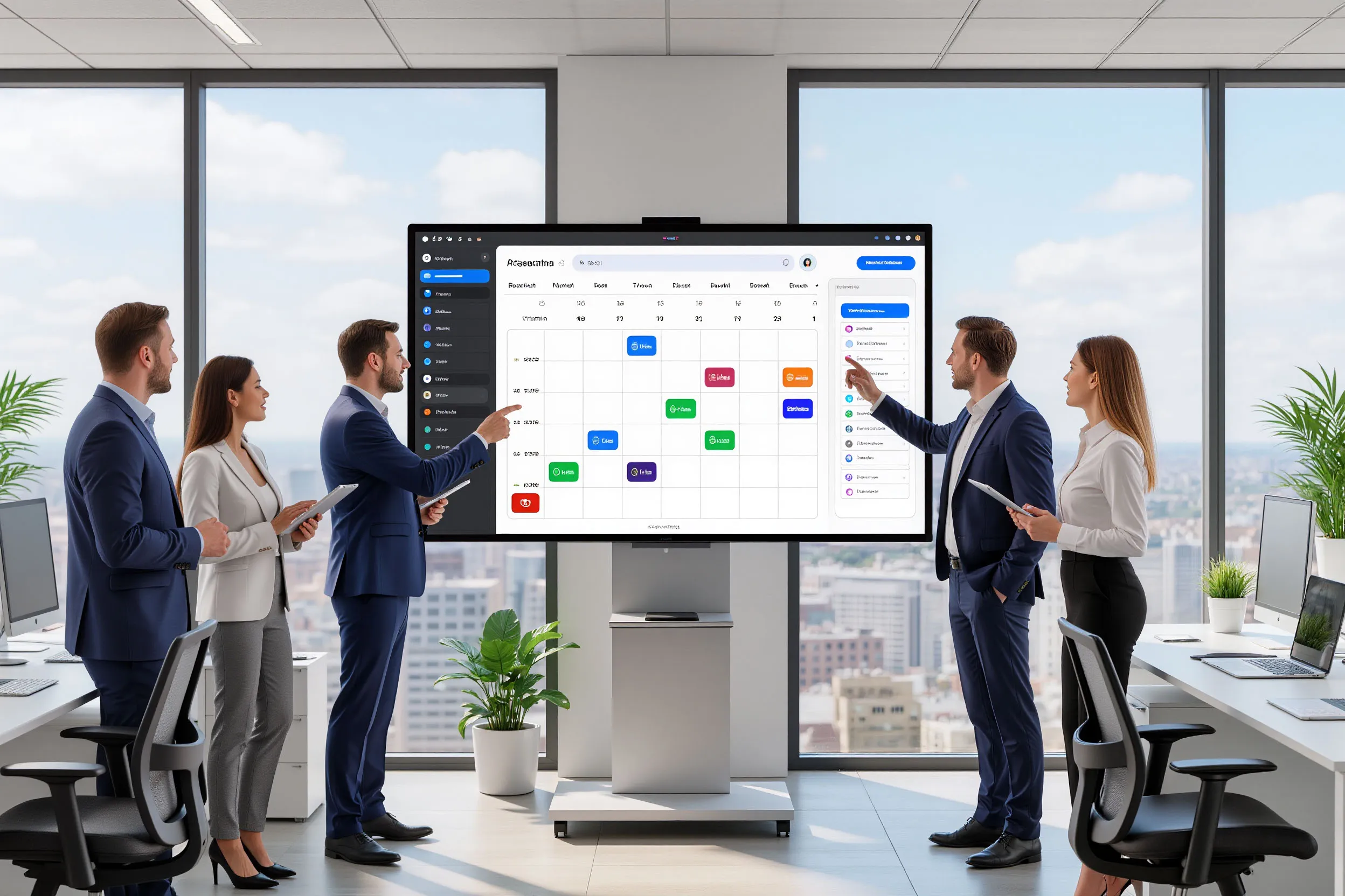 Photo - A Russian Corporate Messenger Receives an Integrated Calendar and Personal Tags