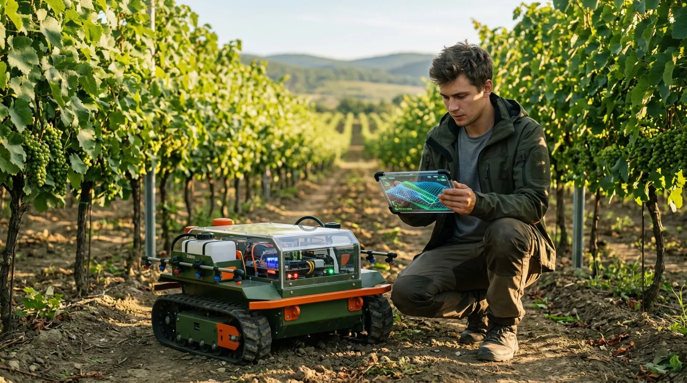 Photo - Universal Robot Built for Vineyards and City Streets