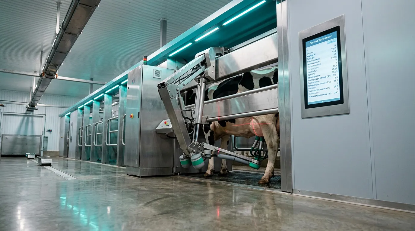 Photo - Livestock Farmers in Komi Turn to Robotics
