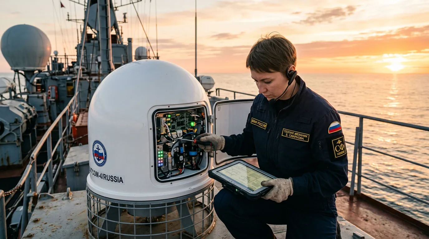 Photo - Новая корабельная станция связи от «Ростеха» подтвердила свою надежность в сложных условиях