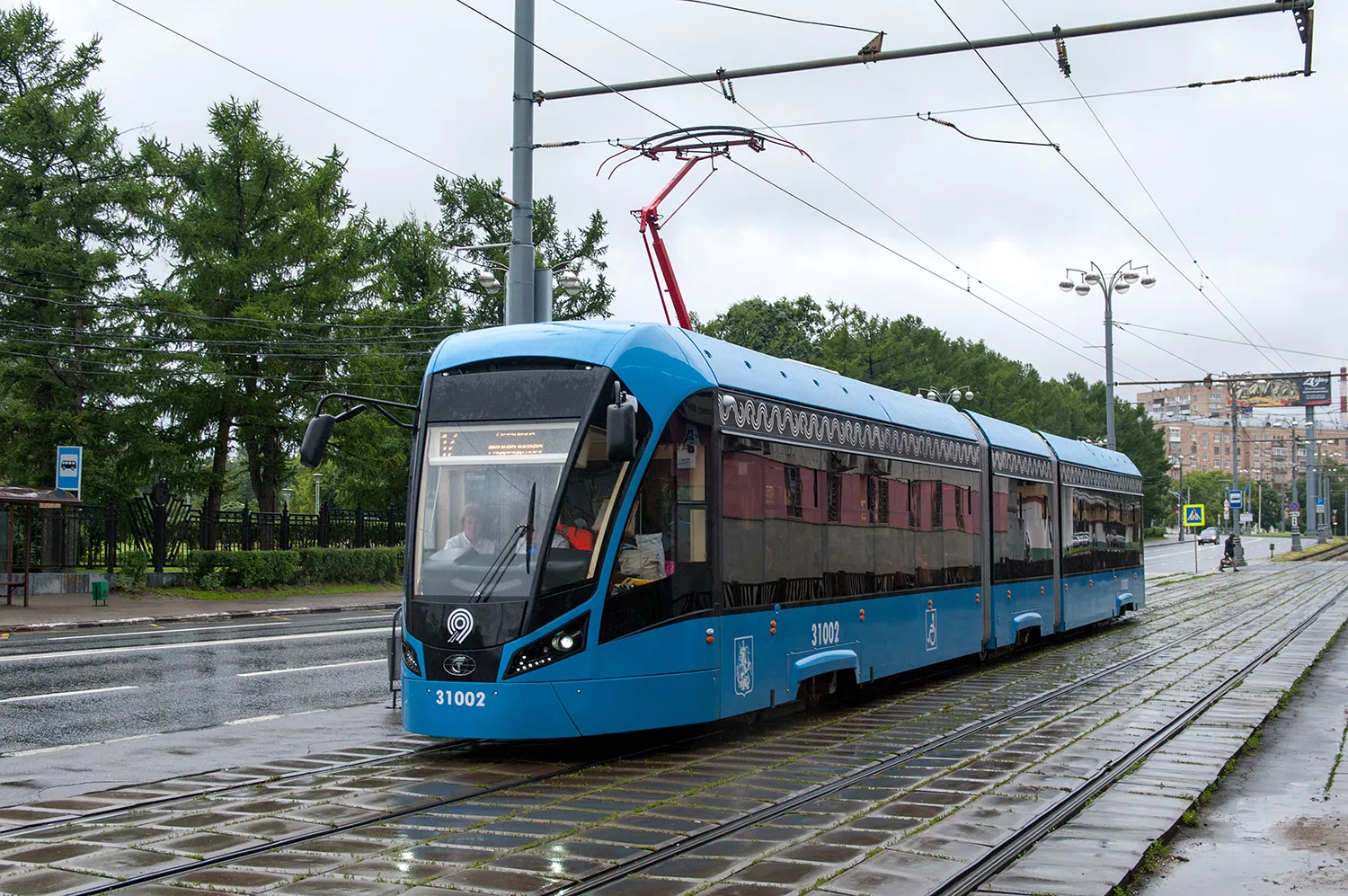 Photo - Driverless Tram Rolls Out in Moscow