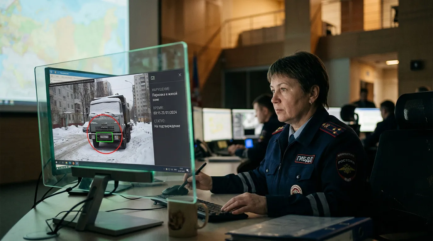Photo - Neural Networks to Keep Trucks Out of Residential Courtyards in the Moscow Region