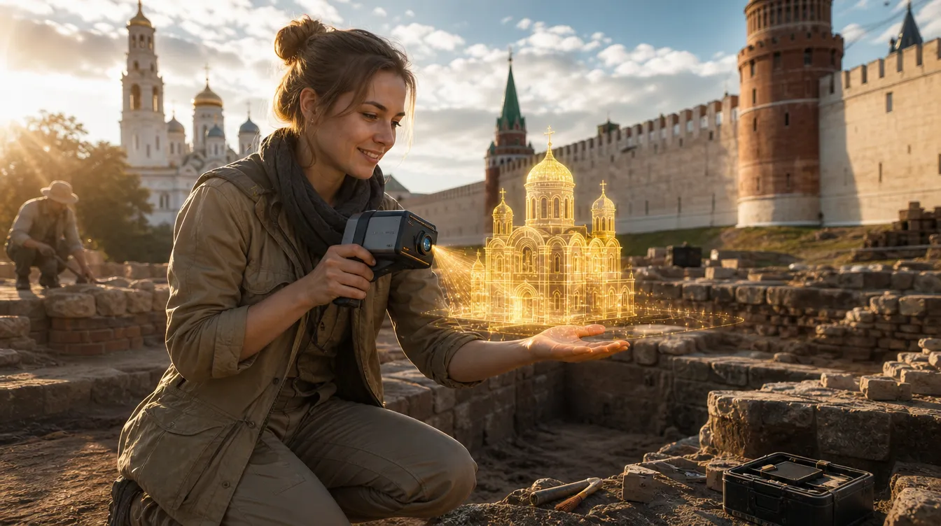 Photo - New Life for Ancient Architecture: Researchers Build a 3D Model of the Lost Cathedral of Saints Boris and Gleb