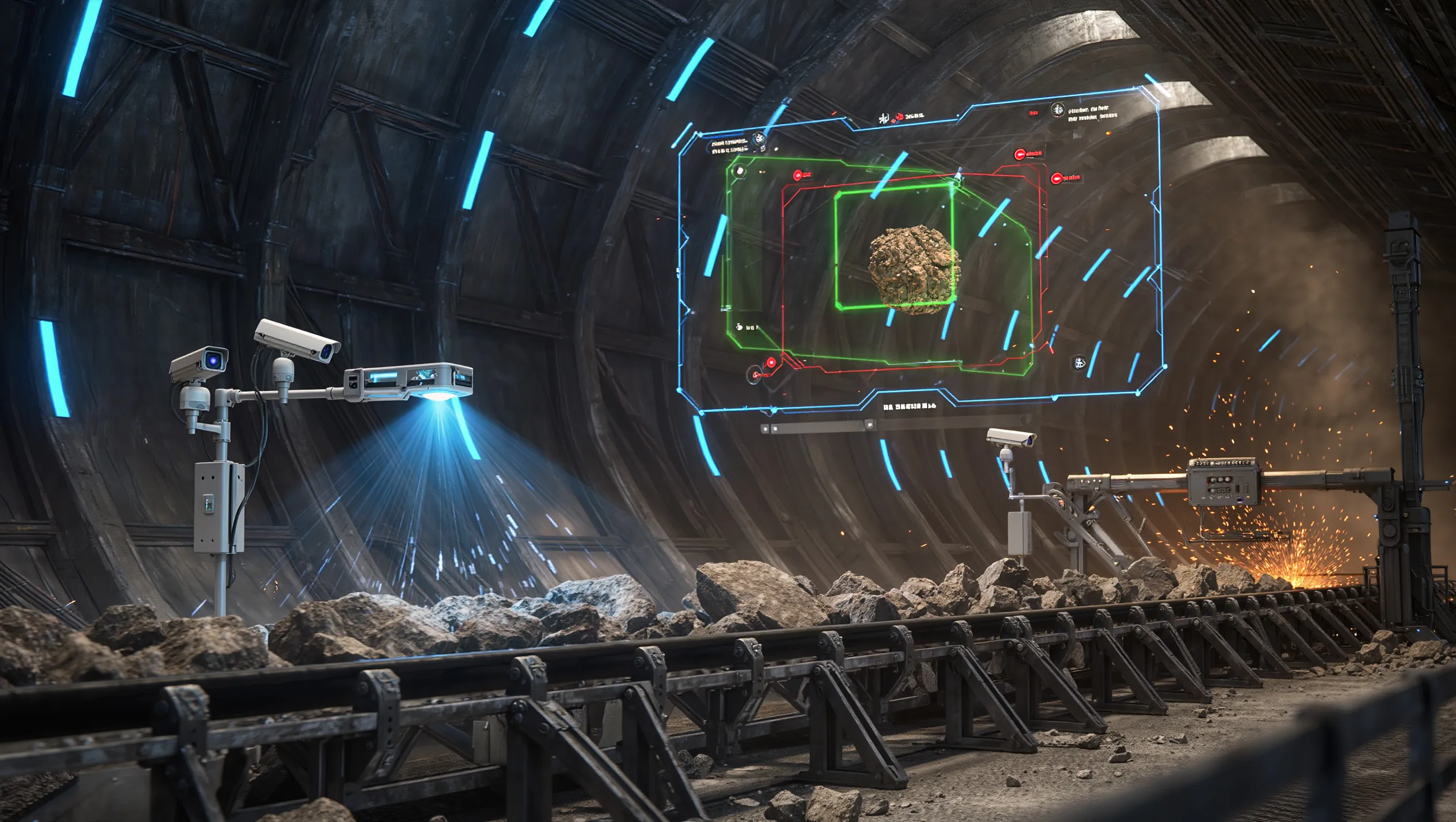 Photo - AI Safeguards the Conveyor Line