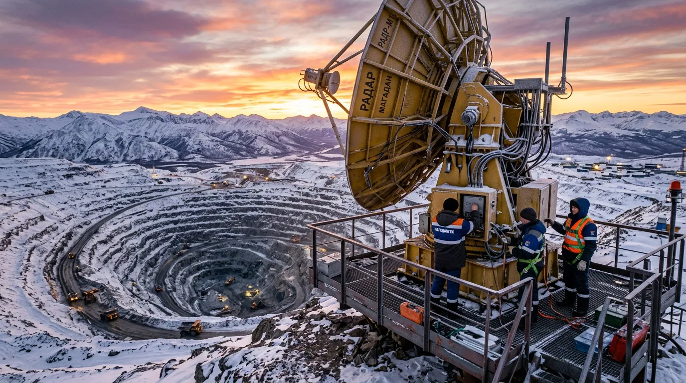 Photo - Natalka Advances Monitoring: Slope Stability System Upgraded at Gold Mine