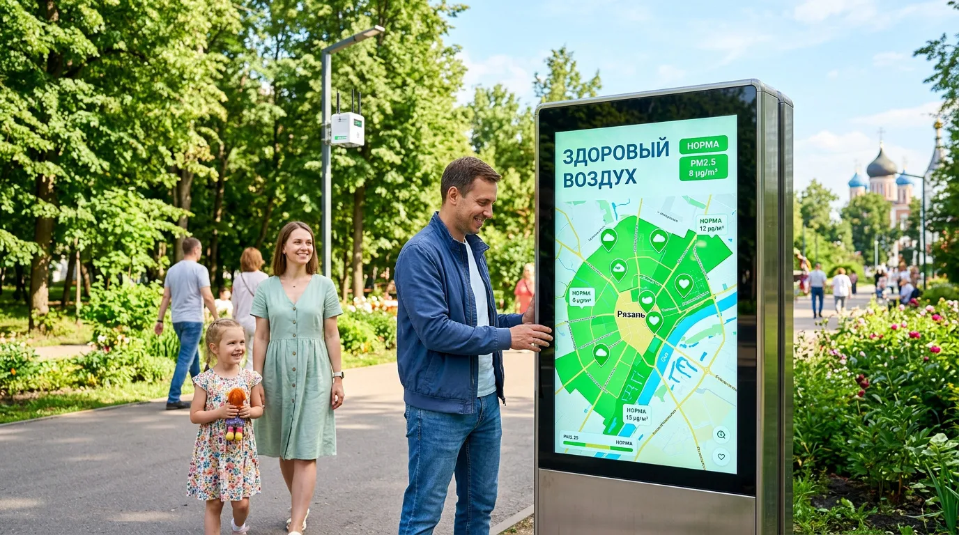 Photo - В Рязани народный датчик будет следить за чистотой воздуха