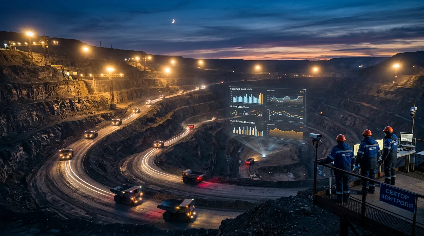 Photo - Kachkanarsky GOK Moves 57 Haul Trucks to Smart Maintenance