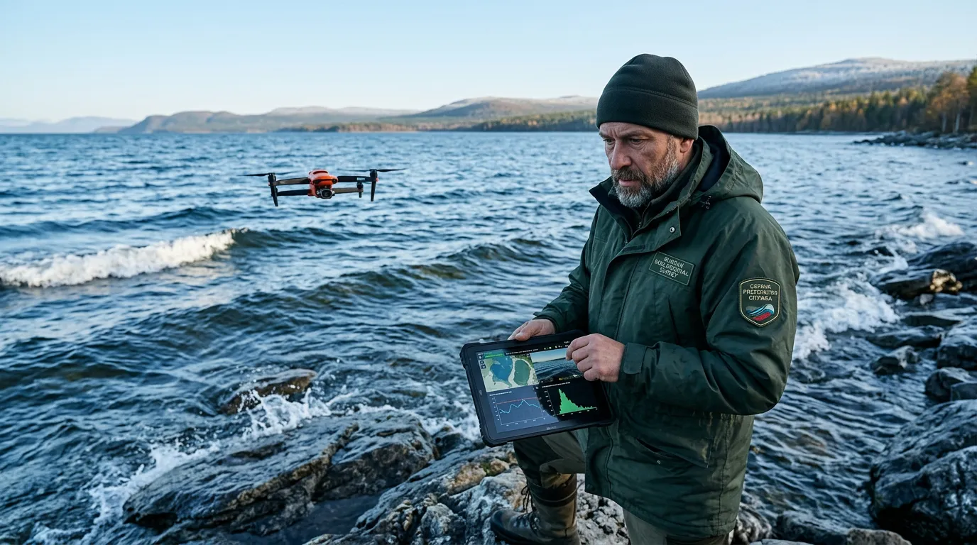 Photo - Drone Technology Takes on Environmental Monitoring at Lake Ladoga