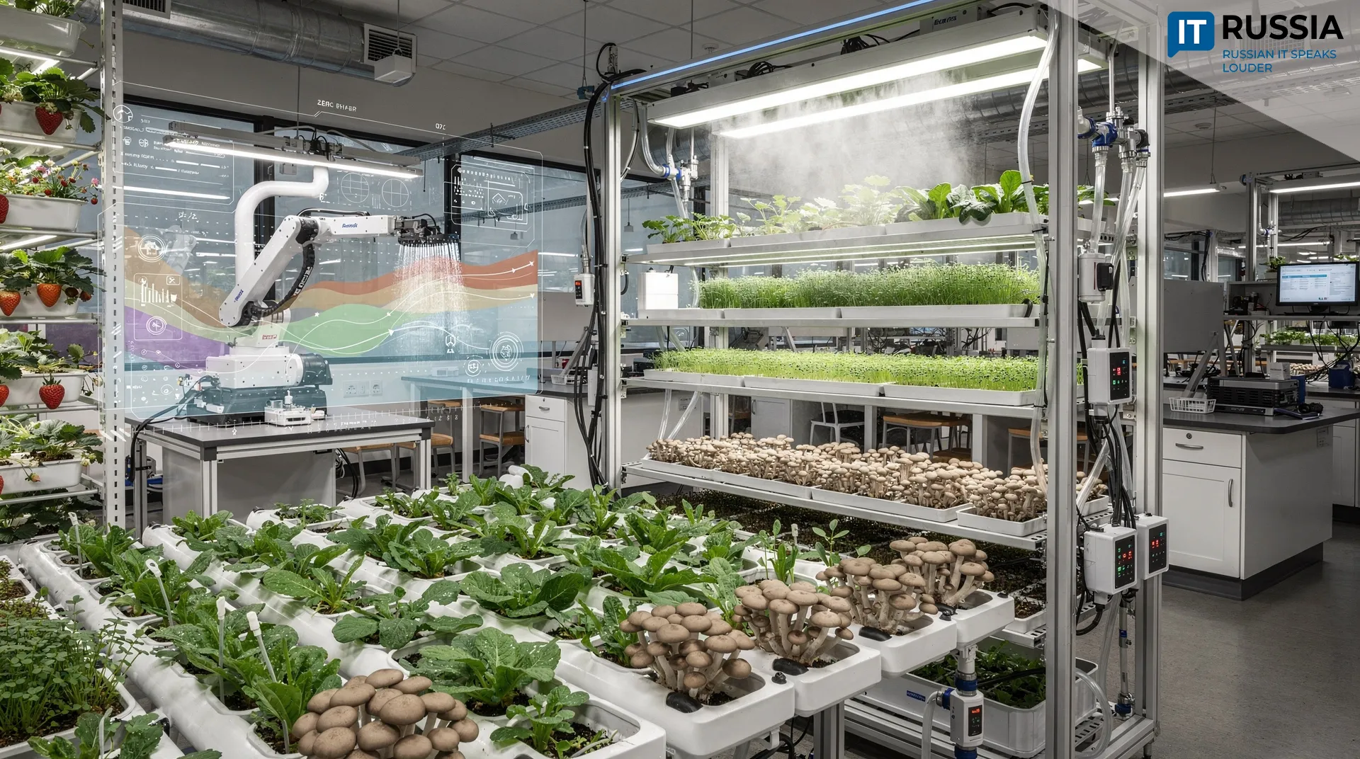 Students Grow Mushrooms and Microgreens as Tver Region Expands Agritech Education