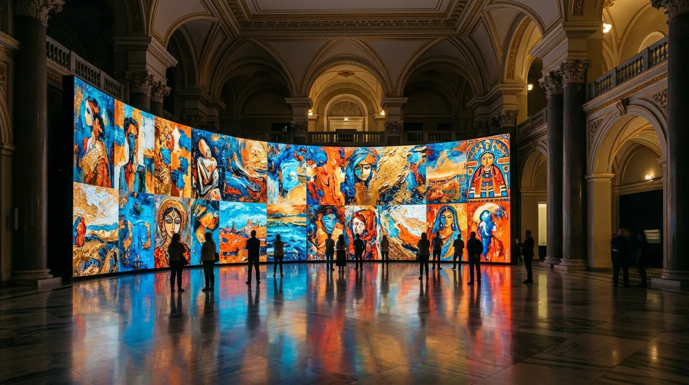 Photo - Indian Contemporary Art Gets an AI Guide at the Hermitage