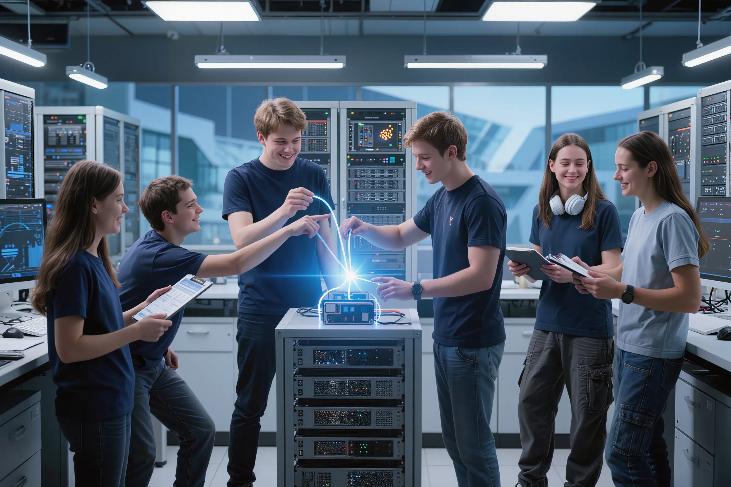 Photo - St. Petersburg Opens Lab to Train Next-Generation Telecom Equipment Developers