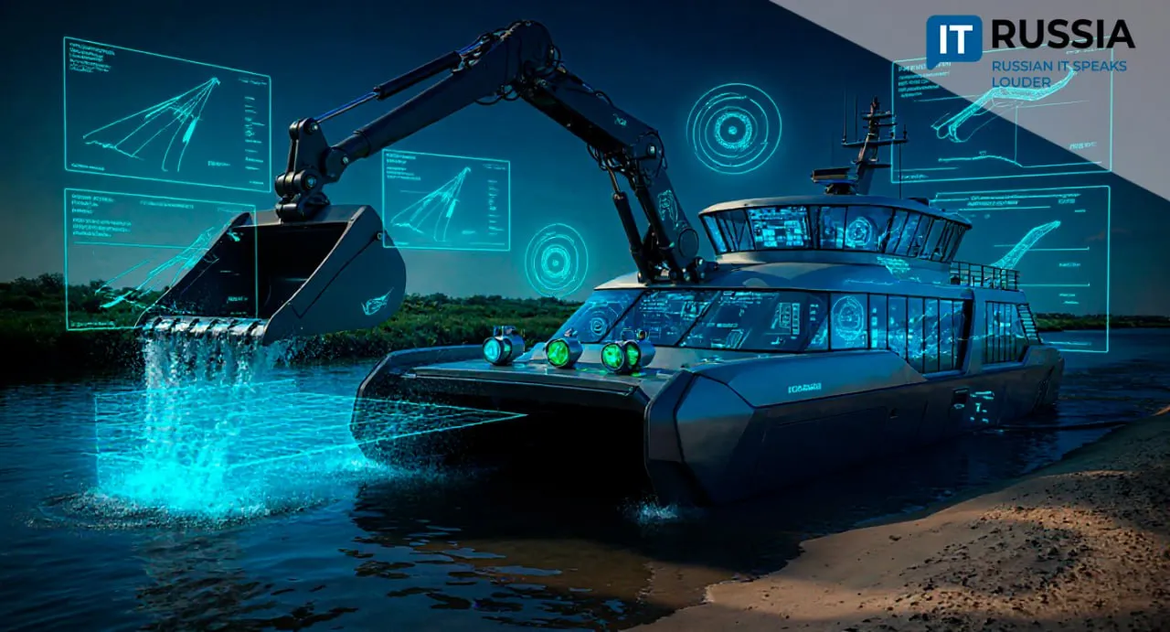 Amphibious AI-Powered Dredger Developed in Russia