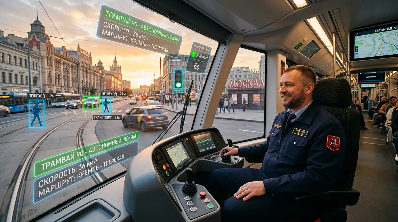 Photo - Москва на пути к автономному транспорту