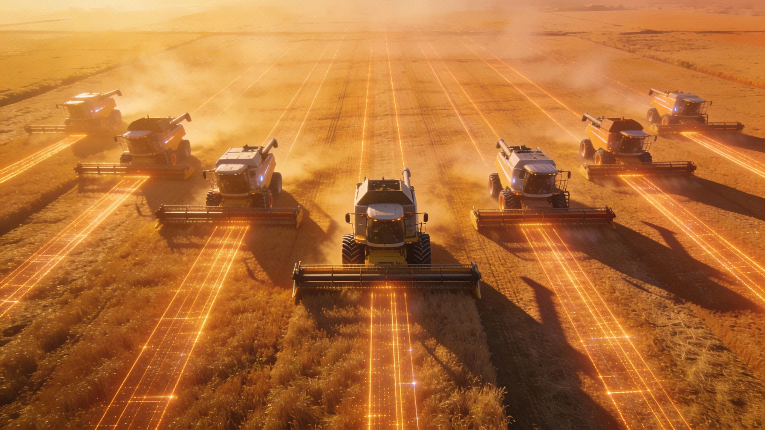 Photo - Russian Combine Harvesters Will Operate Without Human Operators