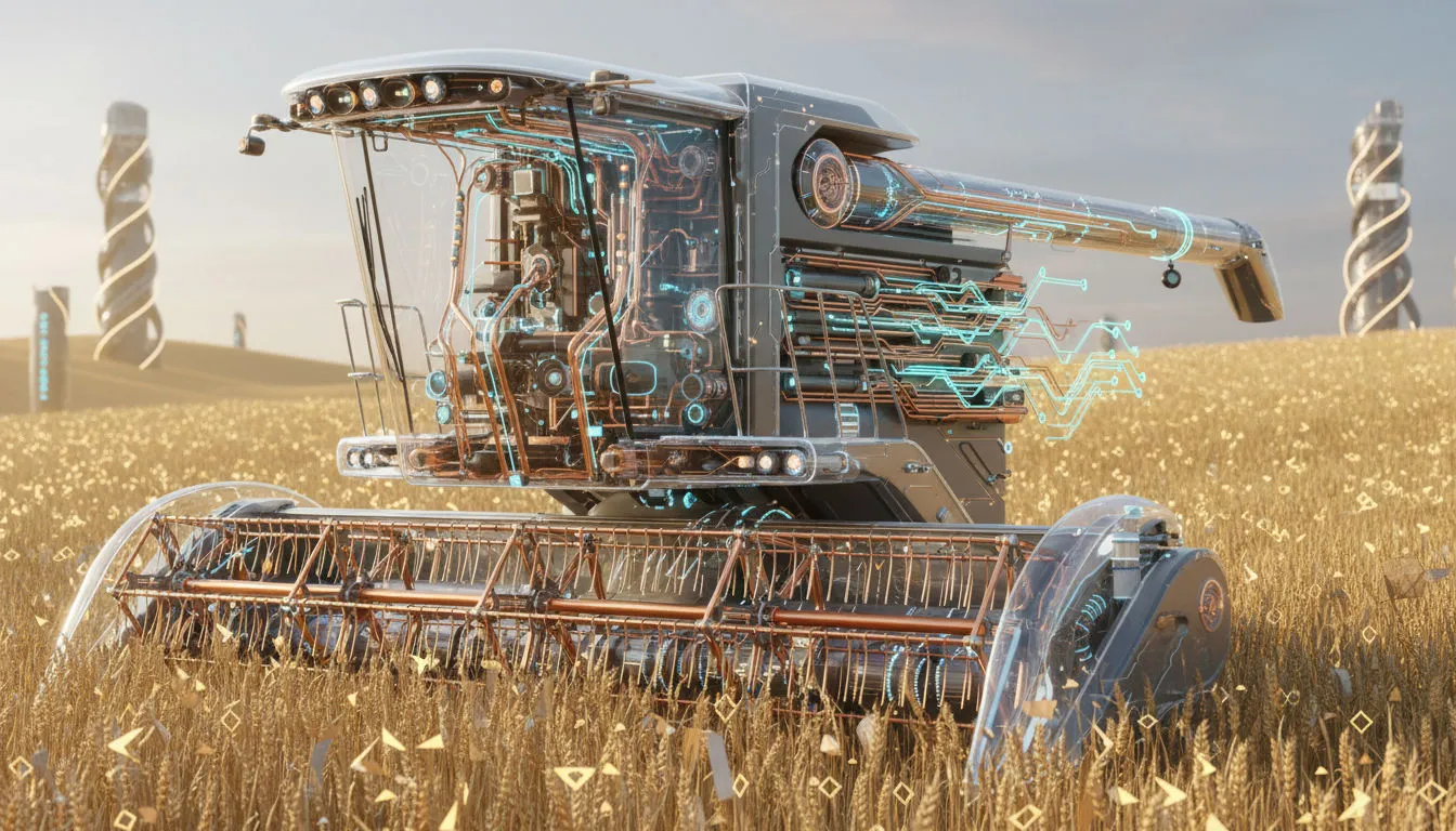 Photo - Russian Combine Harvesters Will Operate Without Human Operators