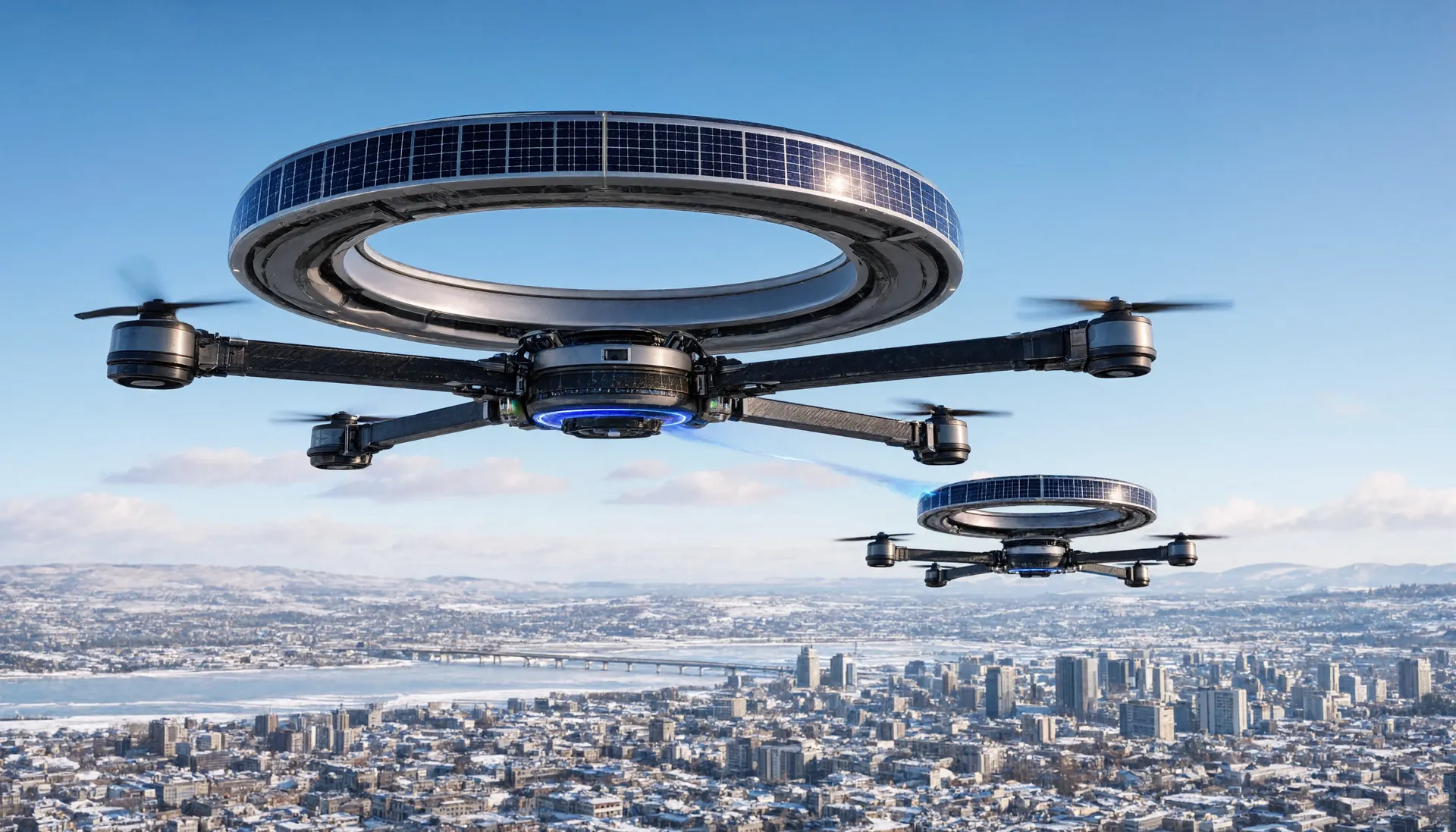 Researchers Develop Drone That Recharges Other UAVs in Midair