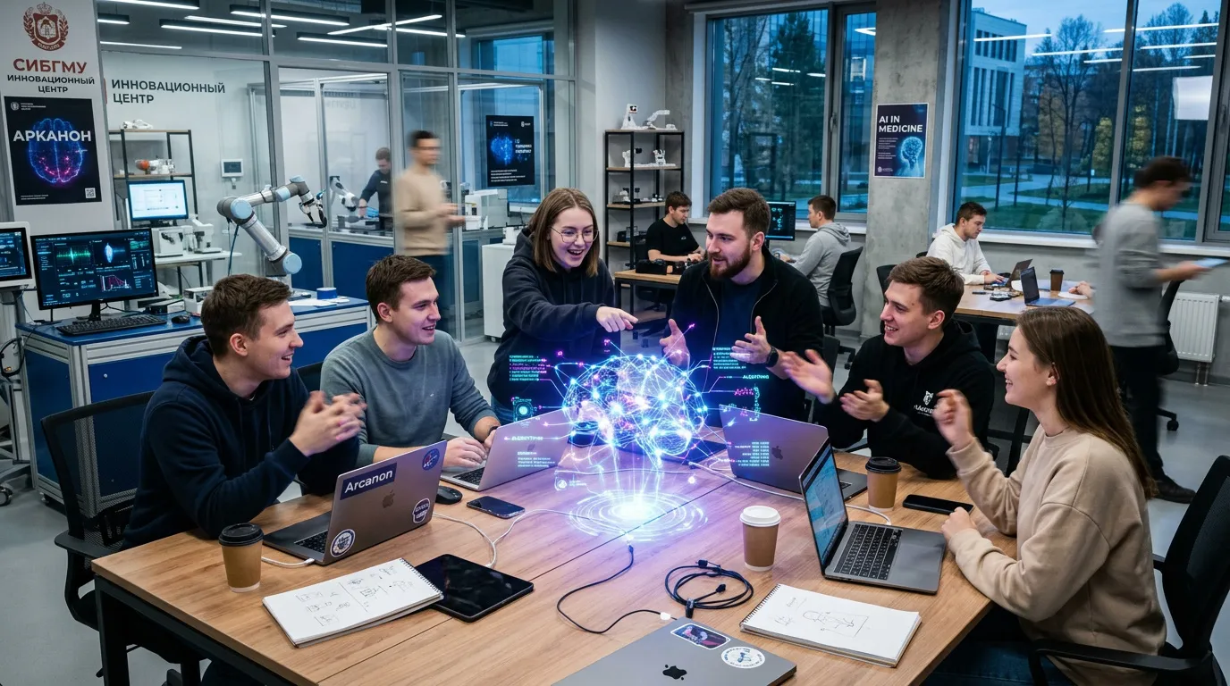 Photo - Arkanon: A Knowledge Keeper – Tomsk Students Launch an AI Study Platform