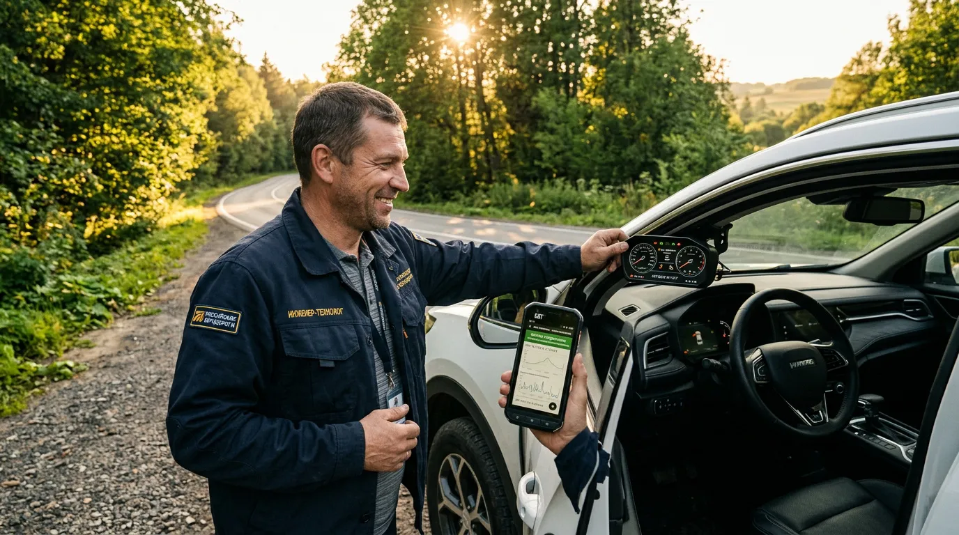 Photo - A Road Scanner That Fits on a Crossover