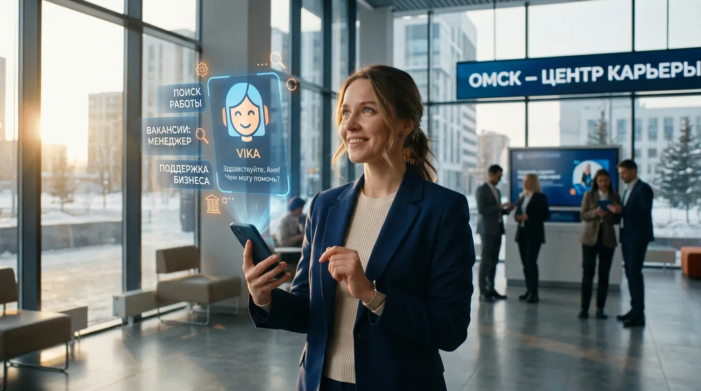 Photo - Employment Bot “Vika” Brings Job Search Support to Russia’s Omsk Region