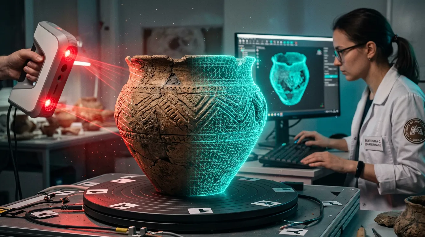 Photo - Virtual Copies of Copper Age Ceramics to Be Recreated by Yekaterinburg Experts