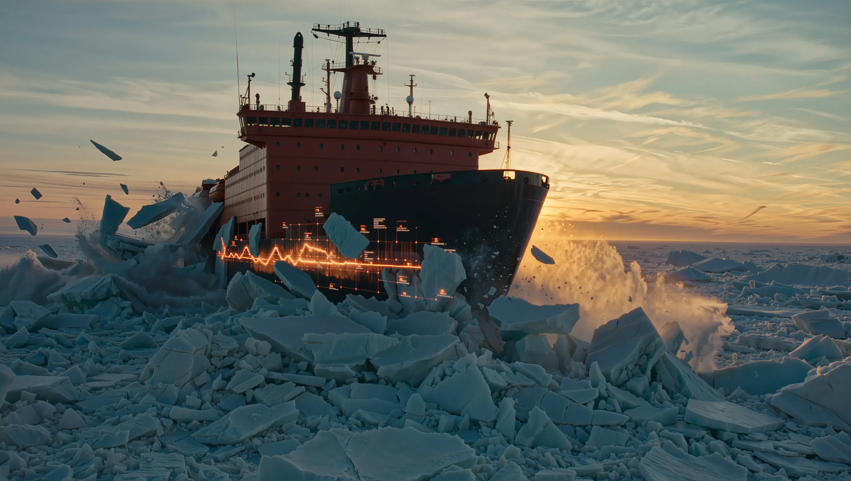 Photo - Digital Helm for the Arctic: Okean System Certified for Nuclear Icebreakers
