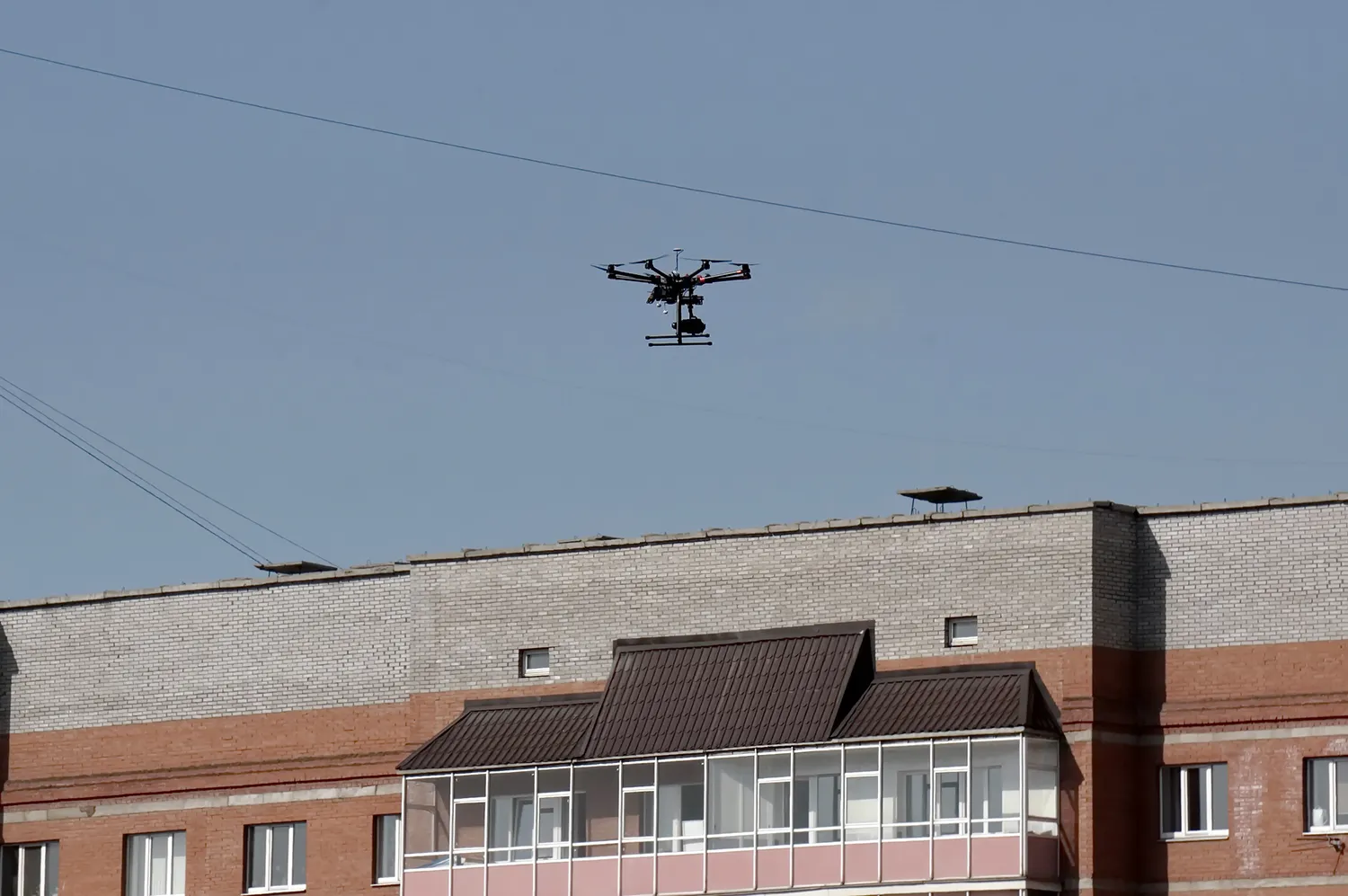 Photo - AI Takes to the Rooftops: Sakhalin Leverages Drones for Smarter Infrastructure Repairs