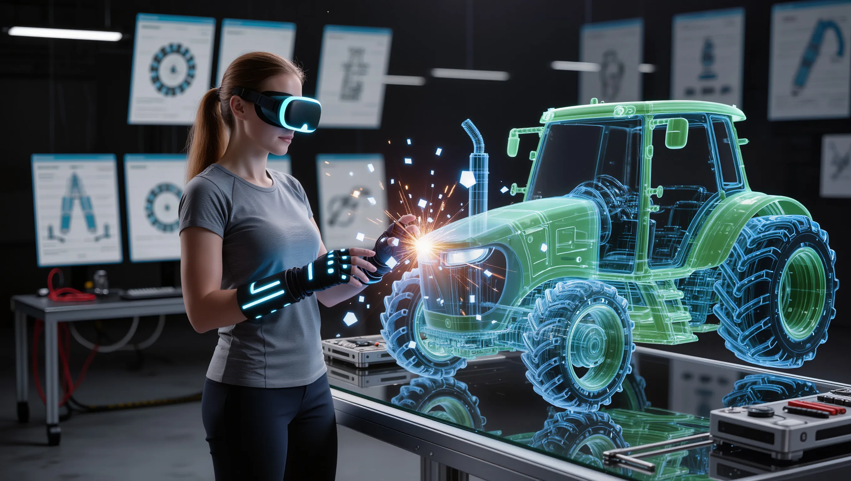 Photo - Altai Students to Master Agricultural Machinery Using VR Technology