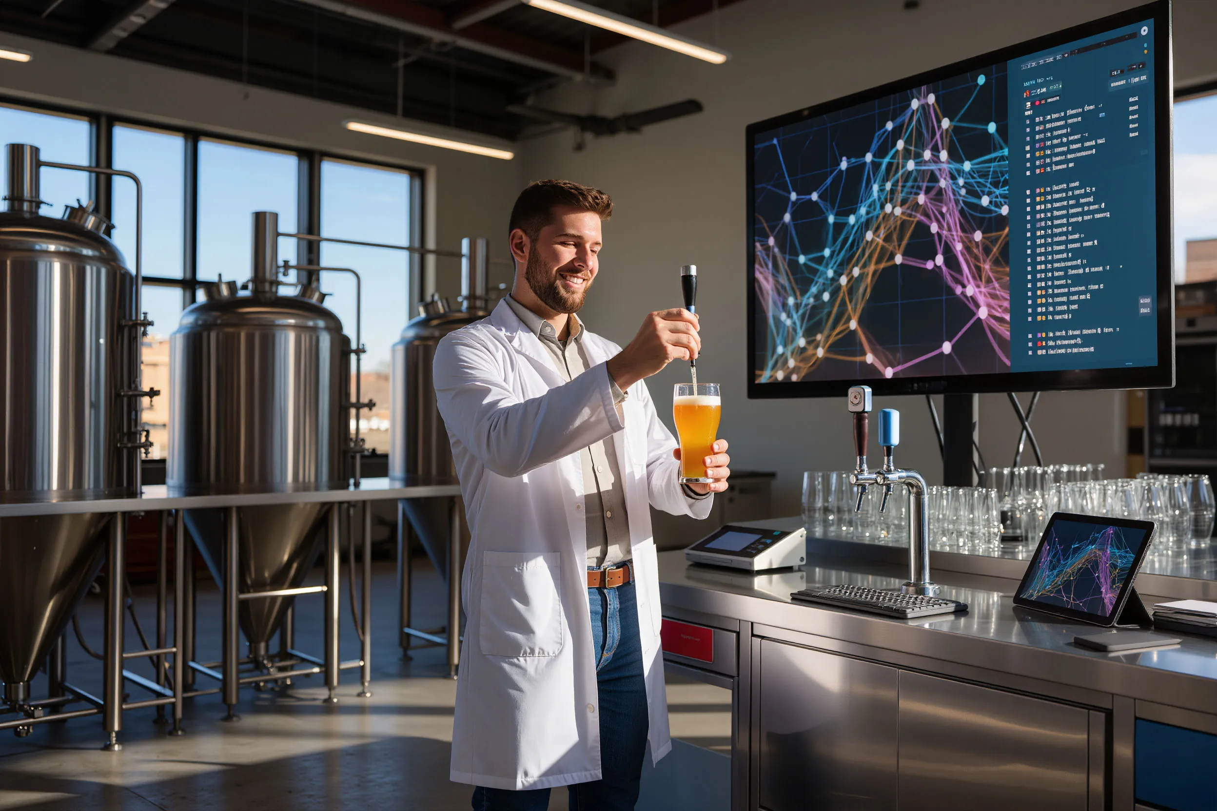 Photo - When a Neural Network Brews the Beer: How AI Is Shaping the Flavor of the Future