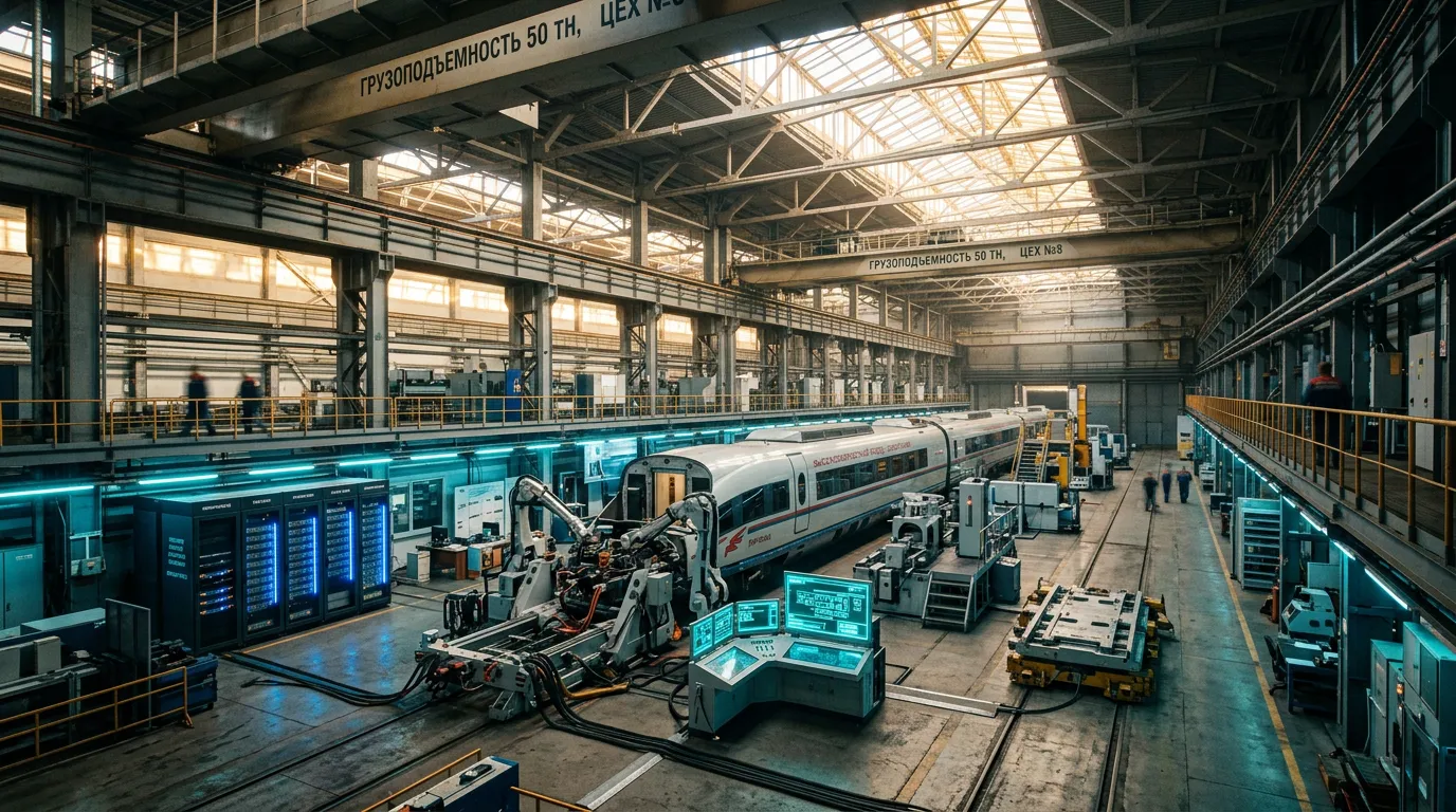 Photo - Energy-Efficient Test Bench for Traction Motors Developed in Russia