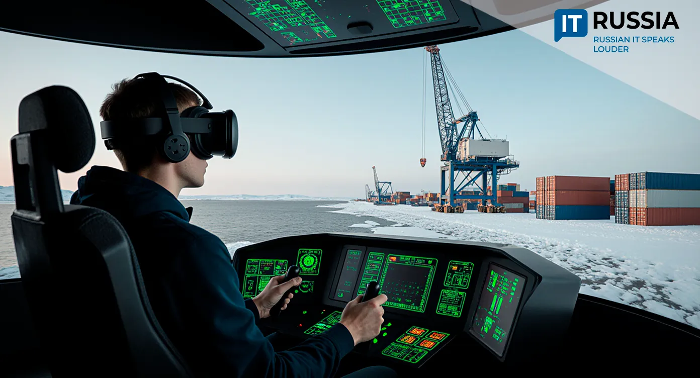Norilsk Trains ‘Fearless’ Specialists: Crane Tower Fits Inside a VR Simulator
