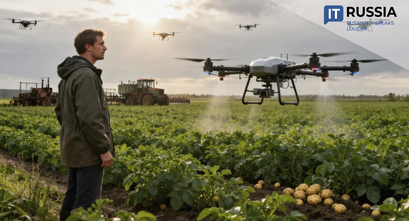 Smart Drones Could Boost Potato Yields in Russia