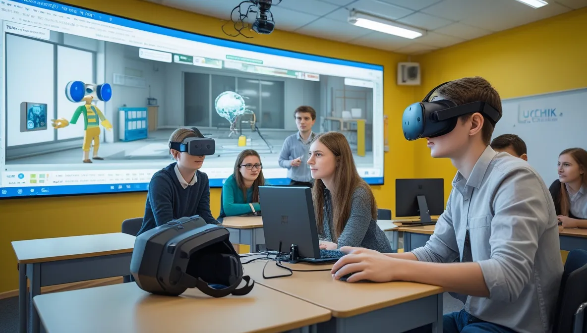 Photo - Through the Looking Glass: Podolsk Students Build a VR Lab of the Future