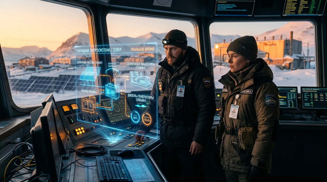 Photo - Digital Energy for the Arctic: Hybrid Microgrids Transform Power Supply in Yakutia