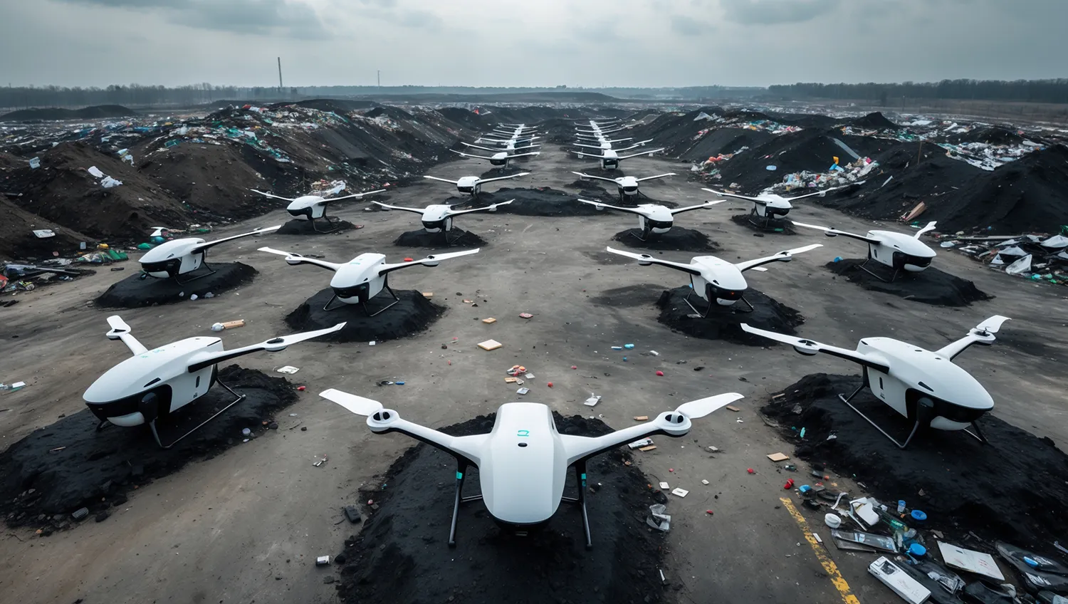 Photo - Drones Guard Russia’s Environment: Mandatory Digital Inventory to Transform Landfill Oversight
