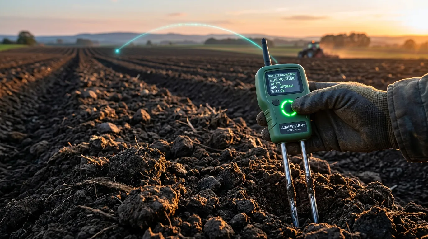 Photo - Smart Sensor to Evaluate Soil Conditions