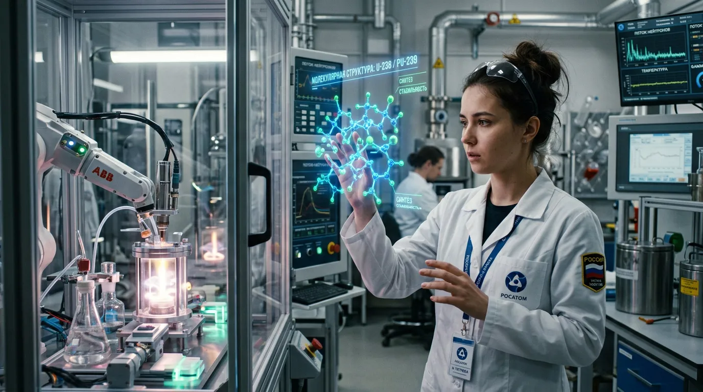 Photo - Rosatom Launches AI-Driven Automated Materials Synthesis Complex