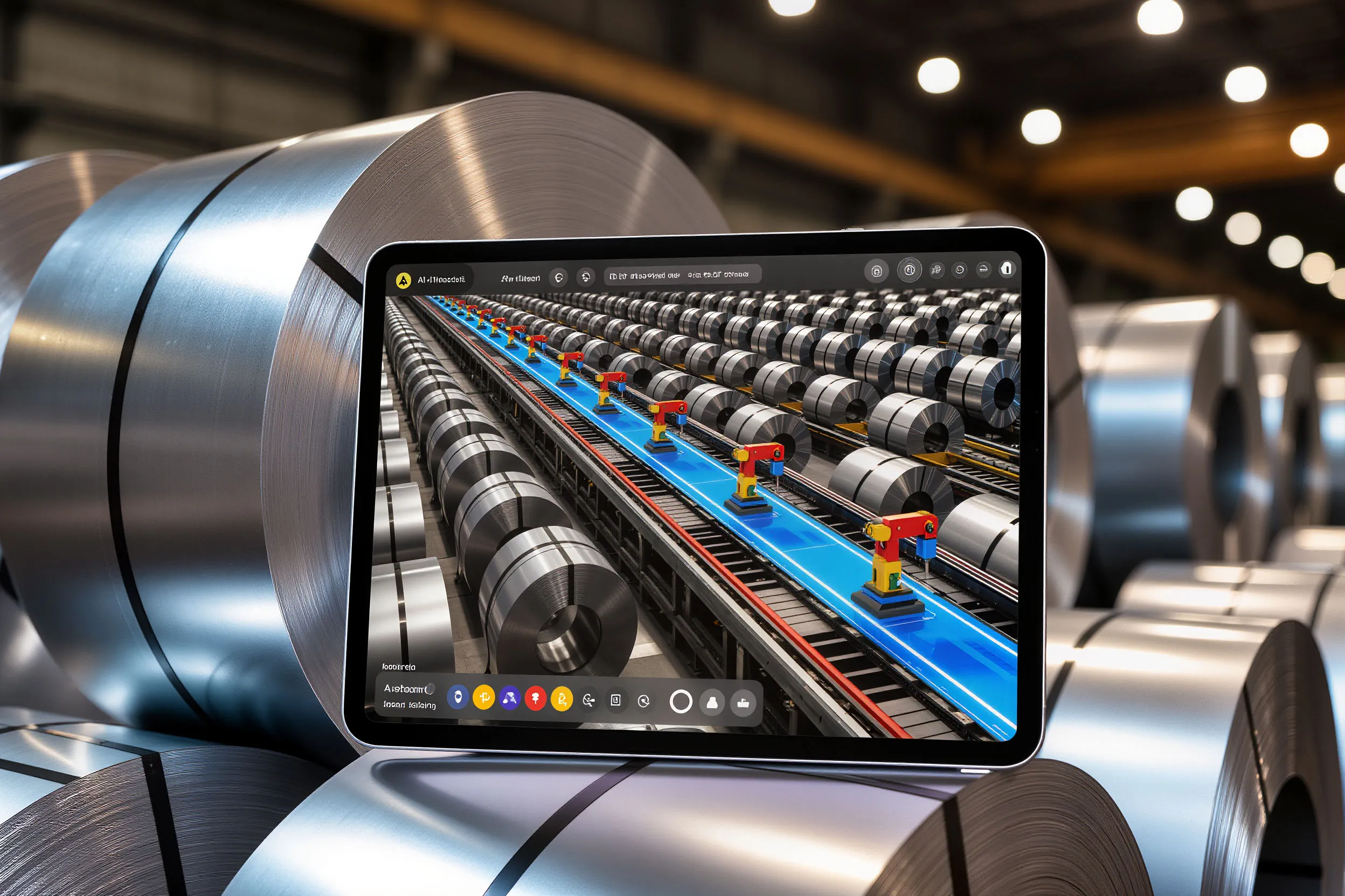 Photo - Steel Powered by AI