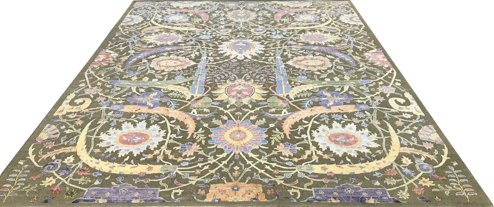 Ковер ручной работы Floral Harmony Elegance