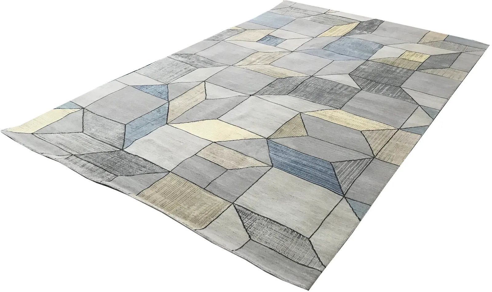 Ковер ручной работы Square Geometry