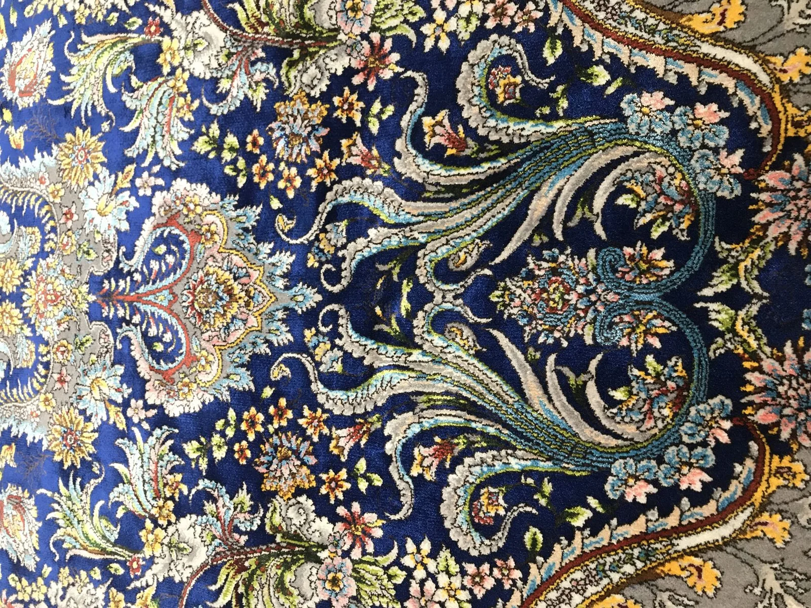 Ковер машинной работы Blue Heritage