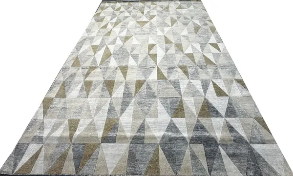 Ковер ручной работы Lightweave Triangles