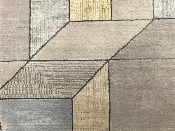 Ковер ручной работы Square Geometry