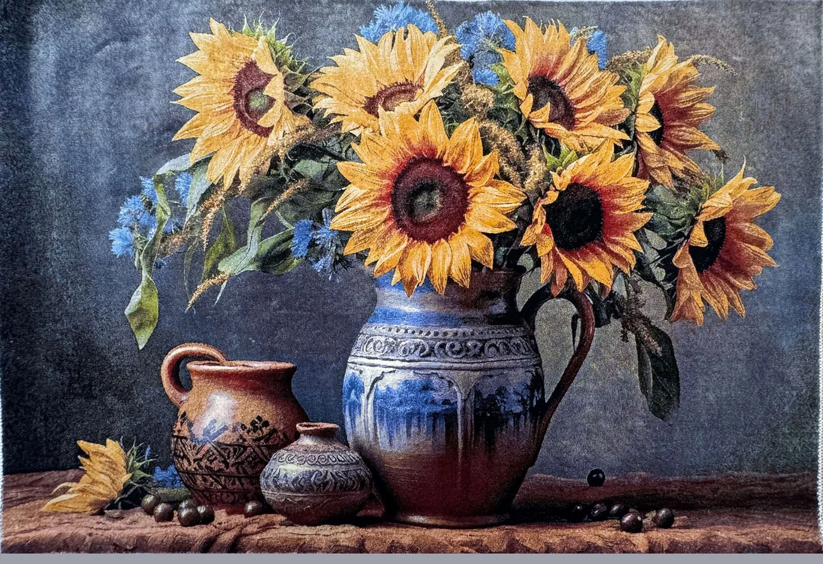 Ковер машинной работы Sunny Vase
