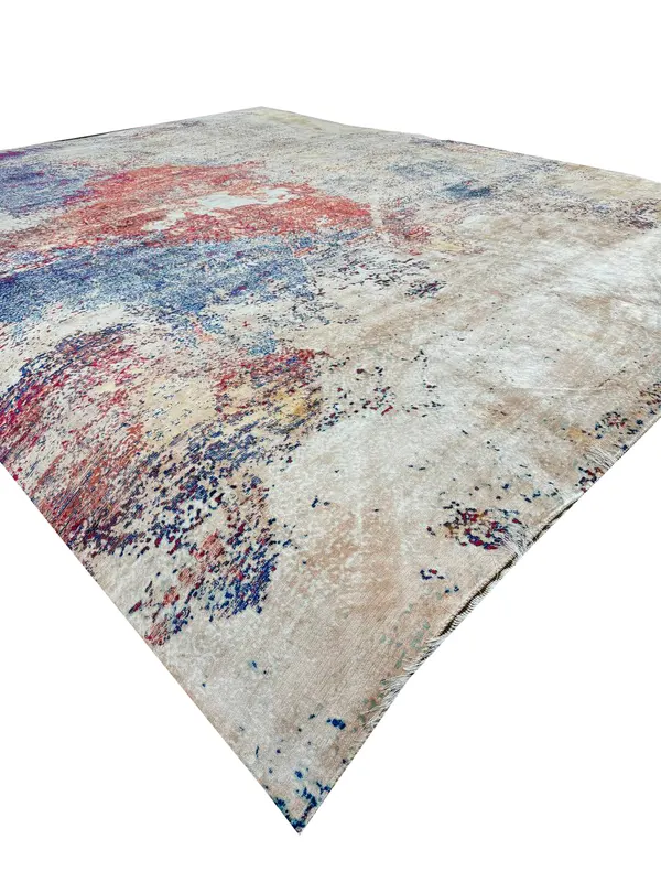 Ковер машинной работы с ручной обработкой Rainbow Rug